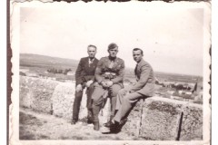 Valeggio sul Mincio 14051942 Remo col fratello Giuseppe e nipote Rivo